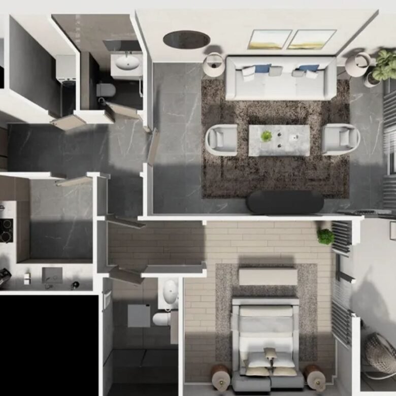 1BR Apartment for Sale in Ajman Creek Towers, Ajman – photo 2