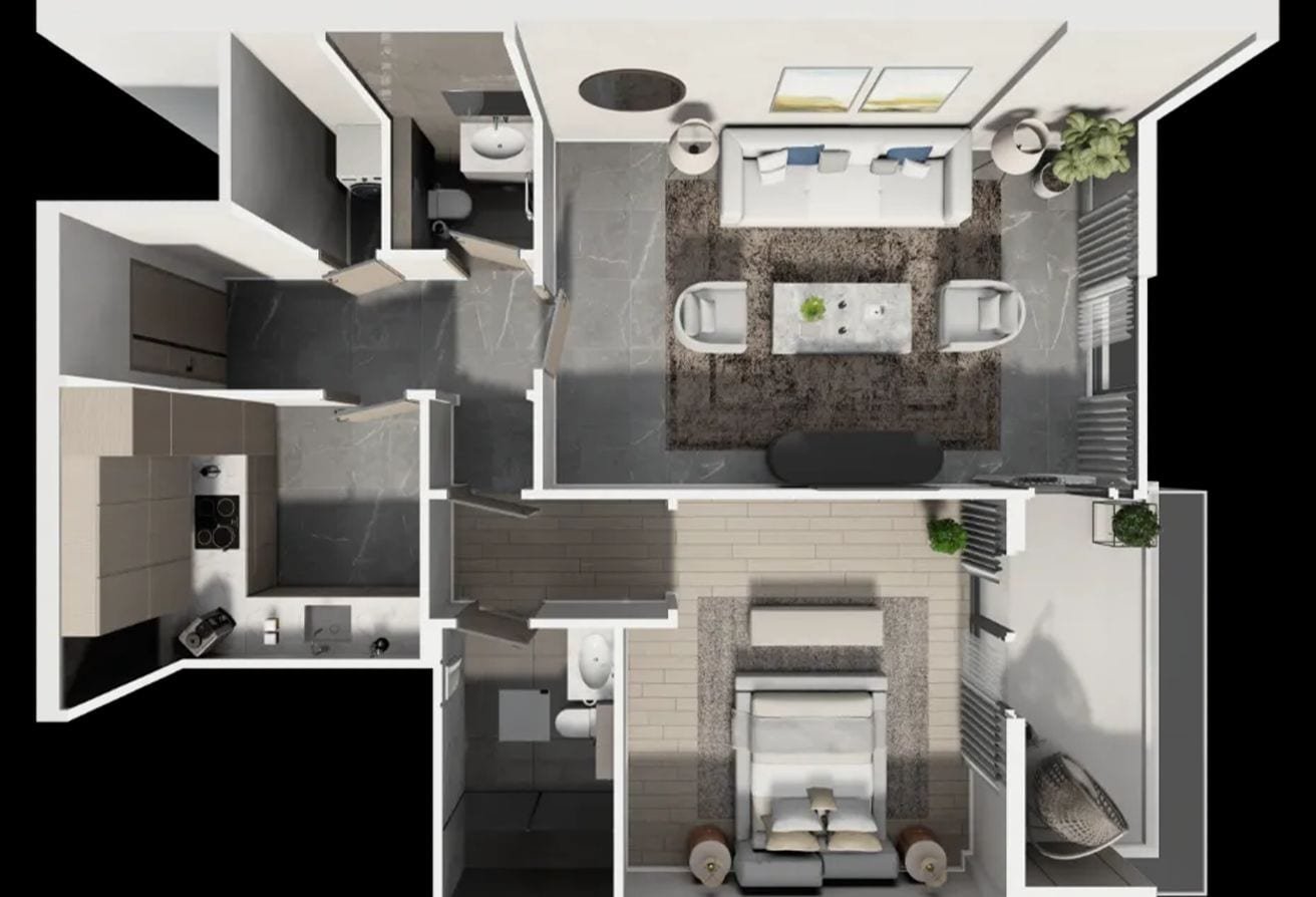 1BR Apartment for Sale in Ajman Creek Towers, Ajman – photo 2