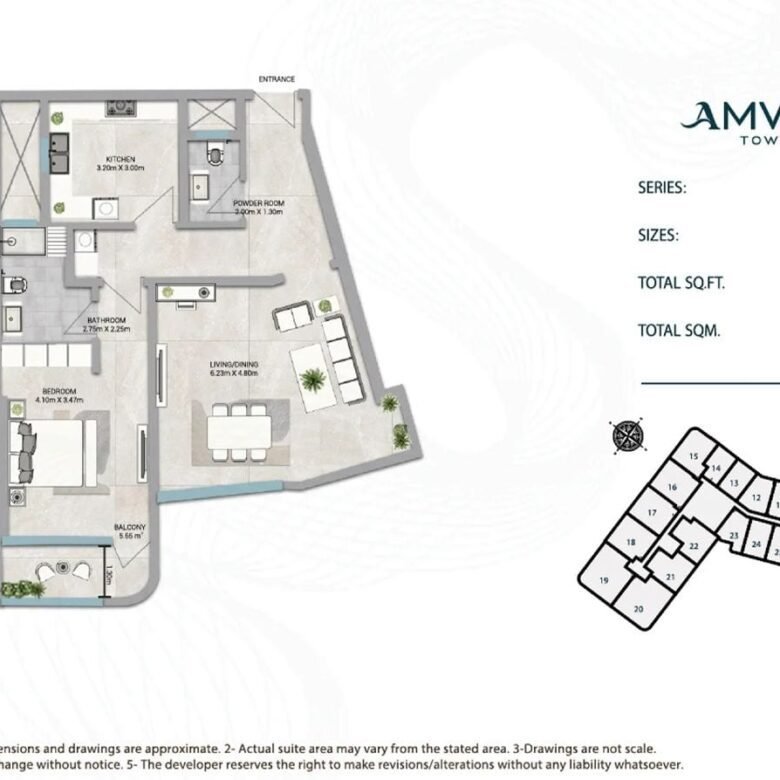 1BR Apartment for Sale in Amwaj Residence, Ajman – photo 2